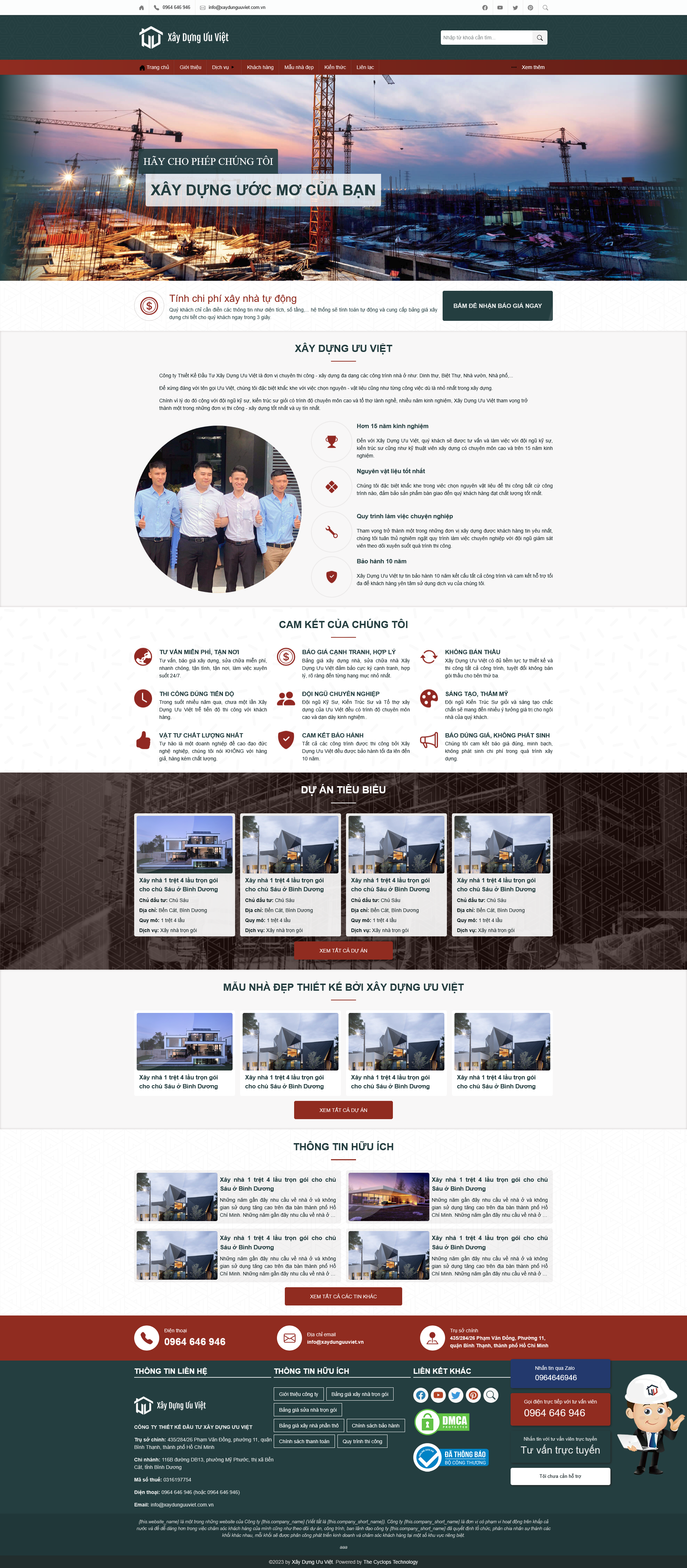 Xây Dựng Thái Quí Demo Loading...